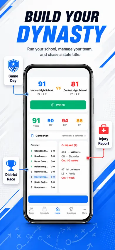 High School Football Coach screenshot 1