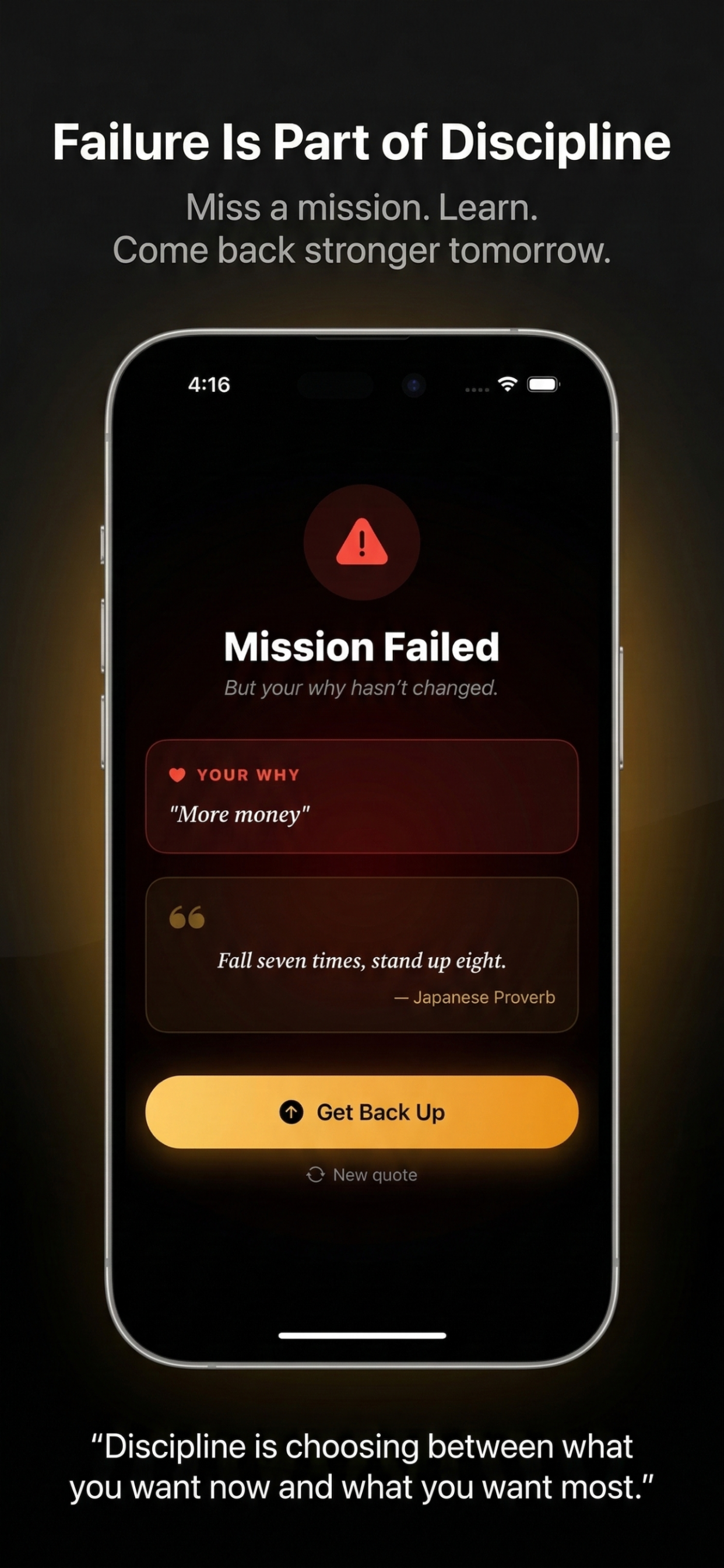 Monk Mode – Discipline & Focus