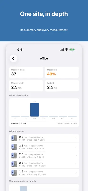 Crack Detector - Crack Gauge screenshot 5 of 8