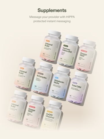 Thrivelab Health iPad screenshot