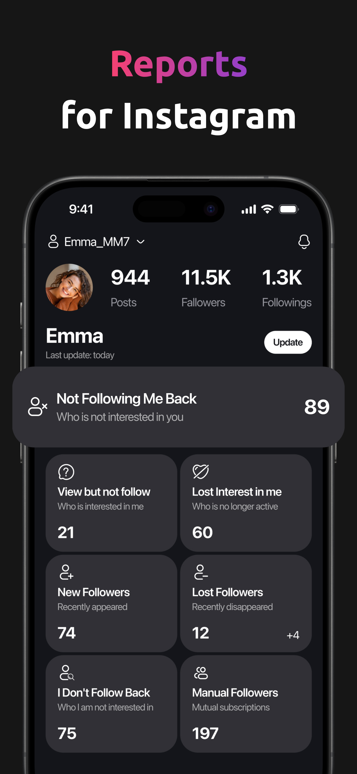 Unfollow Tracker: FollowHub