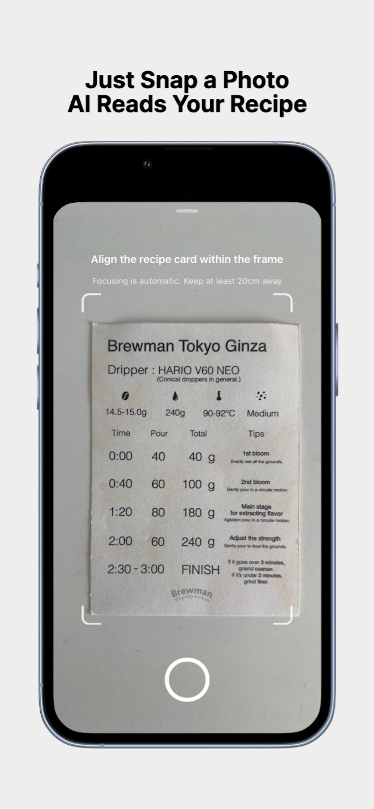 GOUTTE - Your Coffee Journal