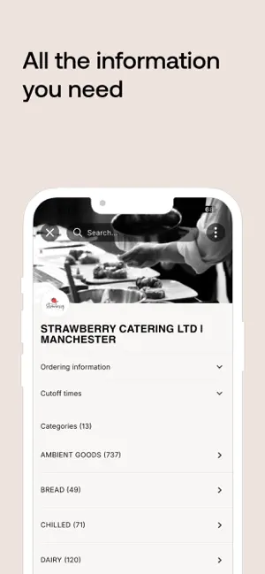 Strawberry Catering screenshot 4