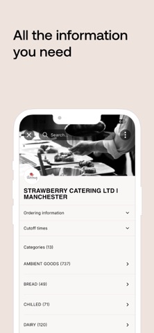 Strawberry Catering screenshot
