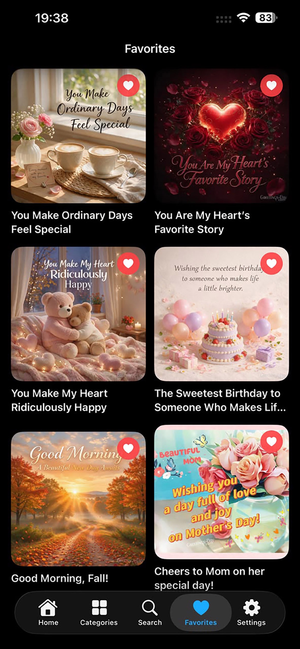 Screenshot 6 of Greetings Day
