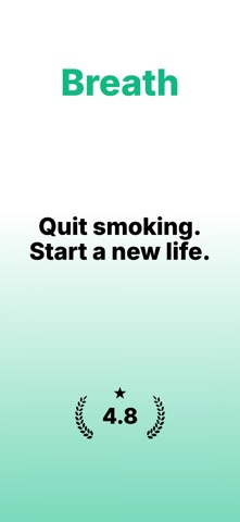Breath: Quit Smoking & Vaping Screenshot 1 of 8