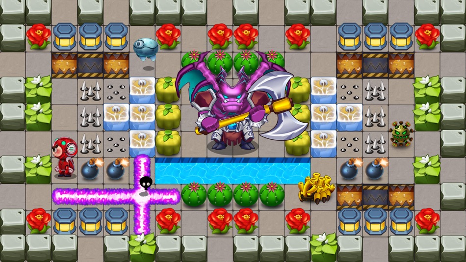 #4. Bomber Classic- Bomberman (iOS) 由: Emma Stone