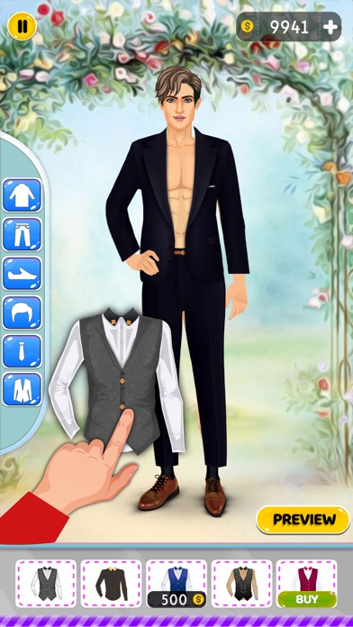 Prince Fashion Dress up Games Screenshot