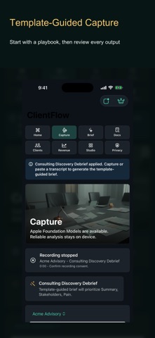 ClientFlow Command Center Screenshot 10 of 10