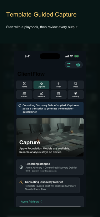 ClientFlow Command Center Screenshot 10 of 10