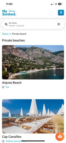 MySunbed Screenshot 3 of 4