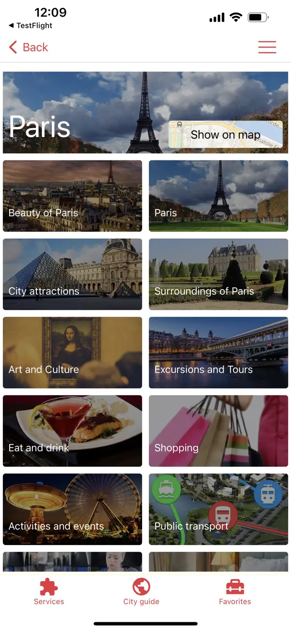 Screenshot #3 pour myguide.city - city guide
