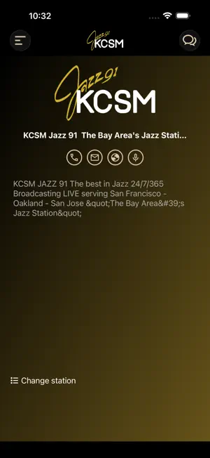 Jazz91 KCSM-FM screenshot 3
