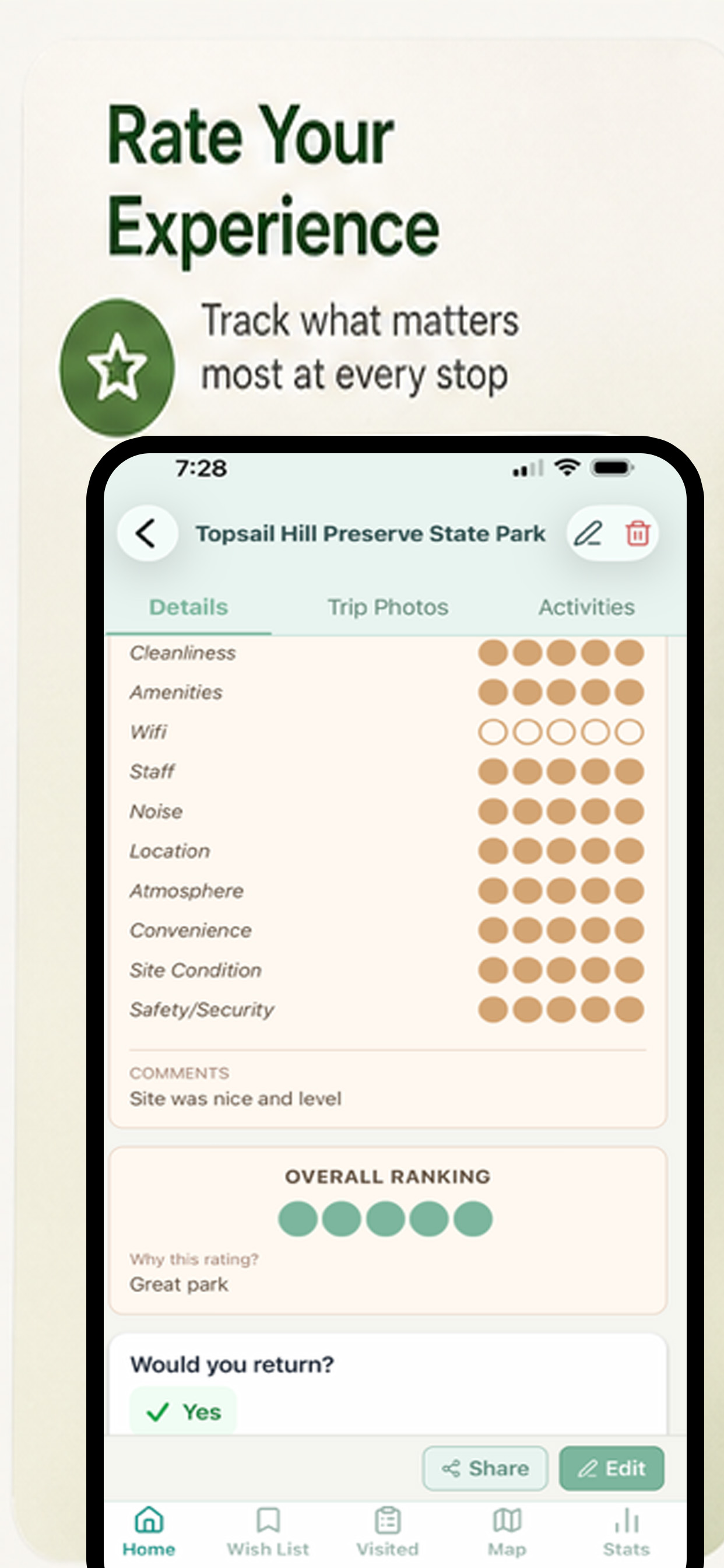 RV Campground Registry screenshot 3