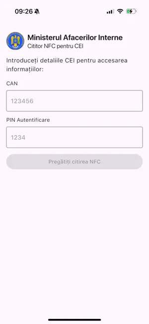 Ro CEI Reader screenshot 1