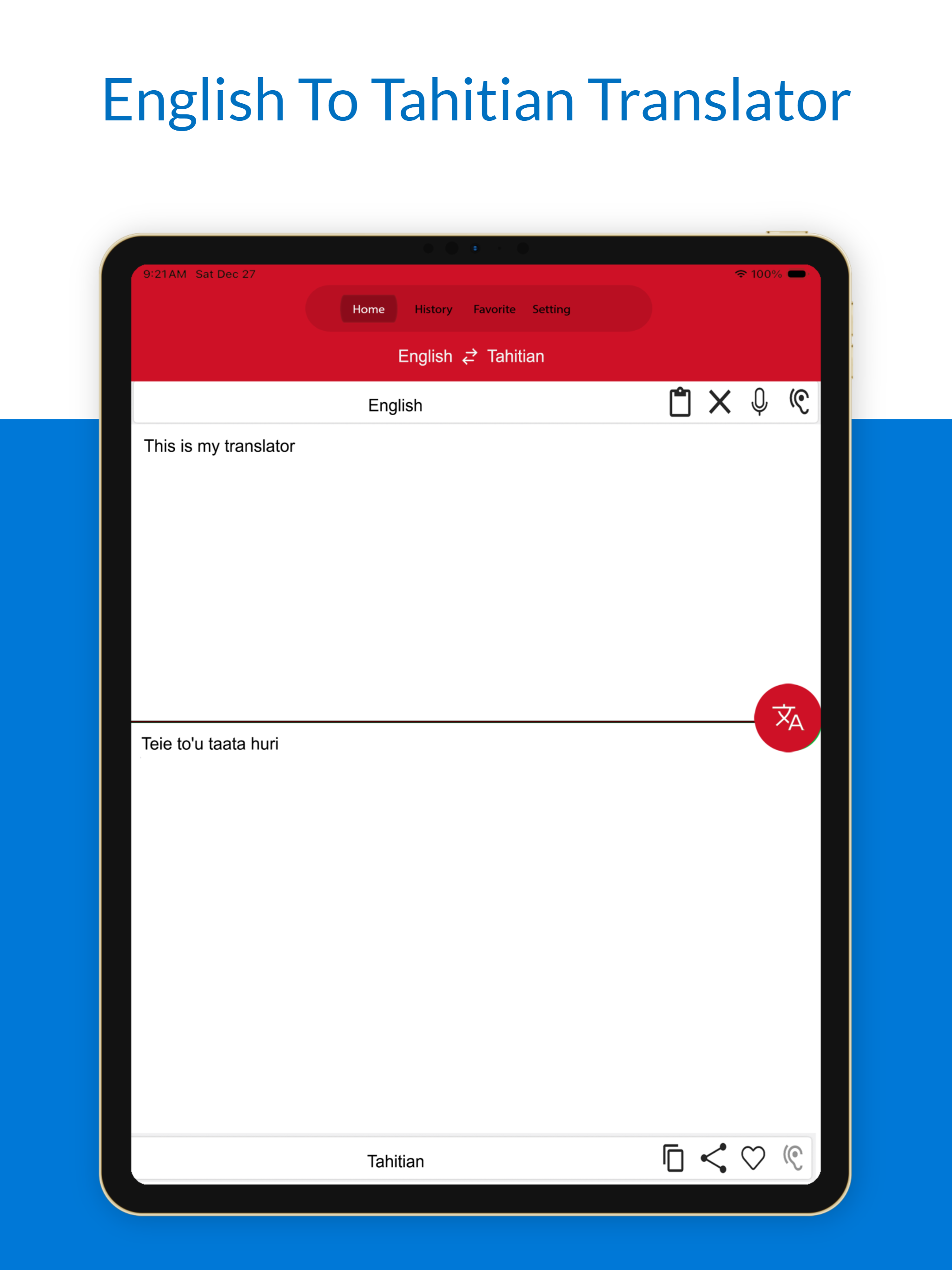 English To Tahitian Translator screenshot 8