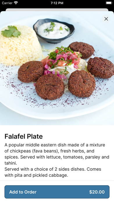 Elenas Mediterranean iPhone screenshot 4 - Food & Drink app