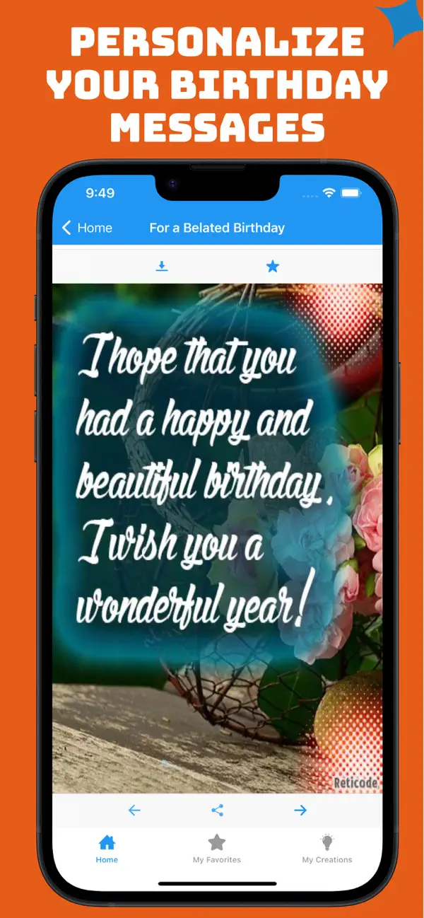 Screenshot #3 pour Cartes de joyeux anniversaire