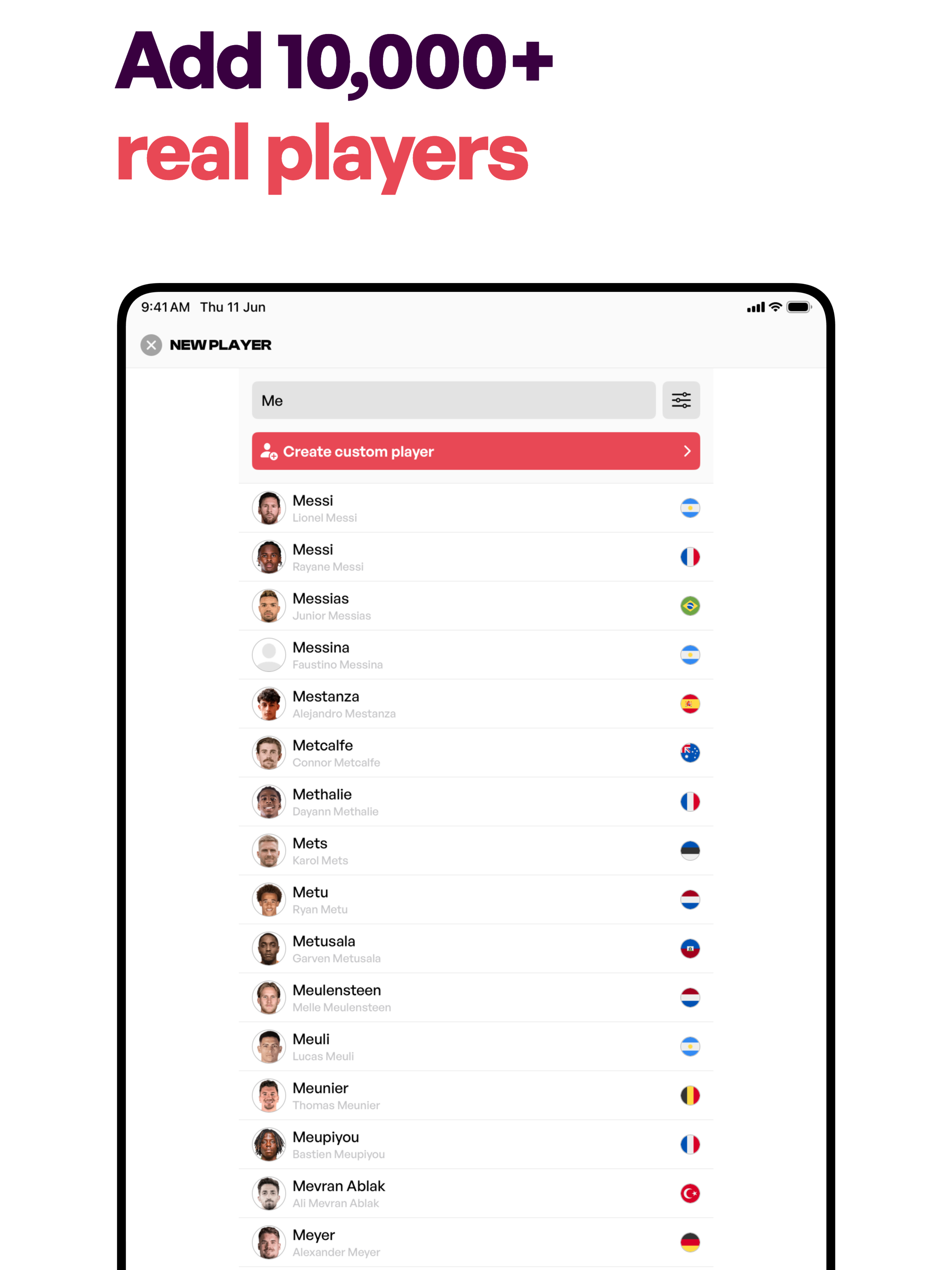 Soccer Lineup Maker: MyLineups screenshot 13