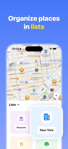 Map markers: Places Screenshot 3 of 5