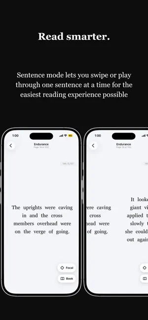Focal: RSVP PDF/EPUB Reader screenshot 2