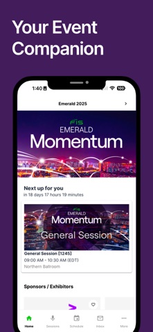 FIS Global Events screenshot
