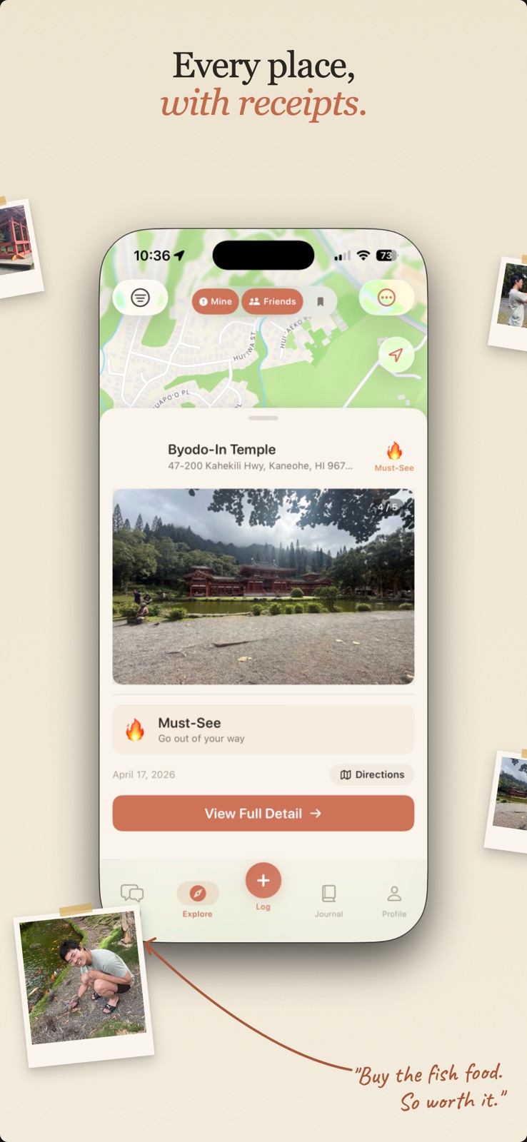 Mento - Travel Log iphone screenshot 2
