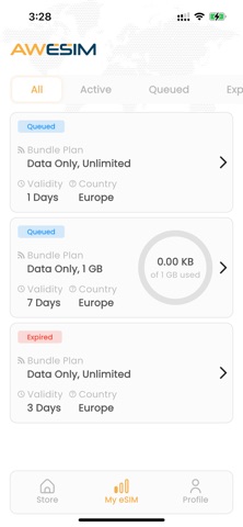 Awesim screenshot