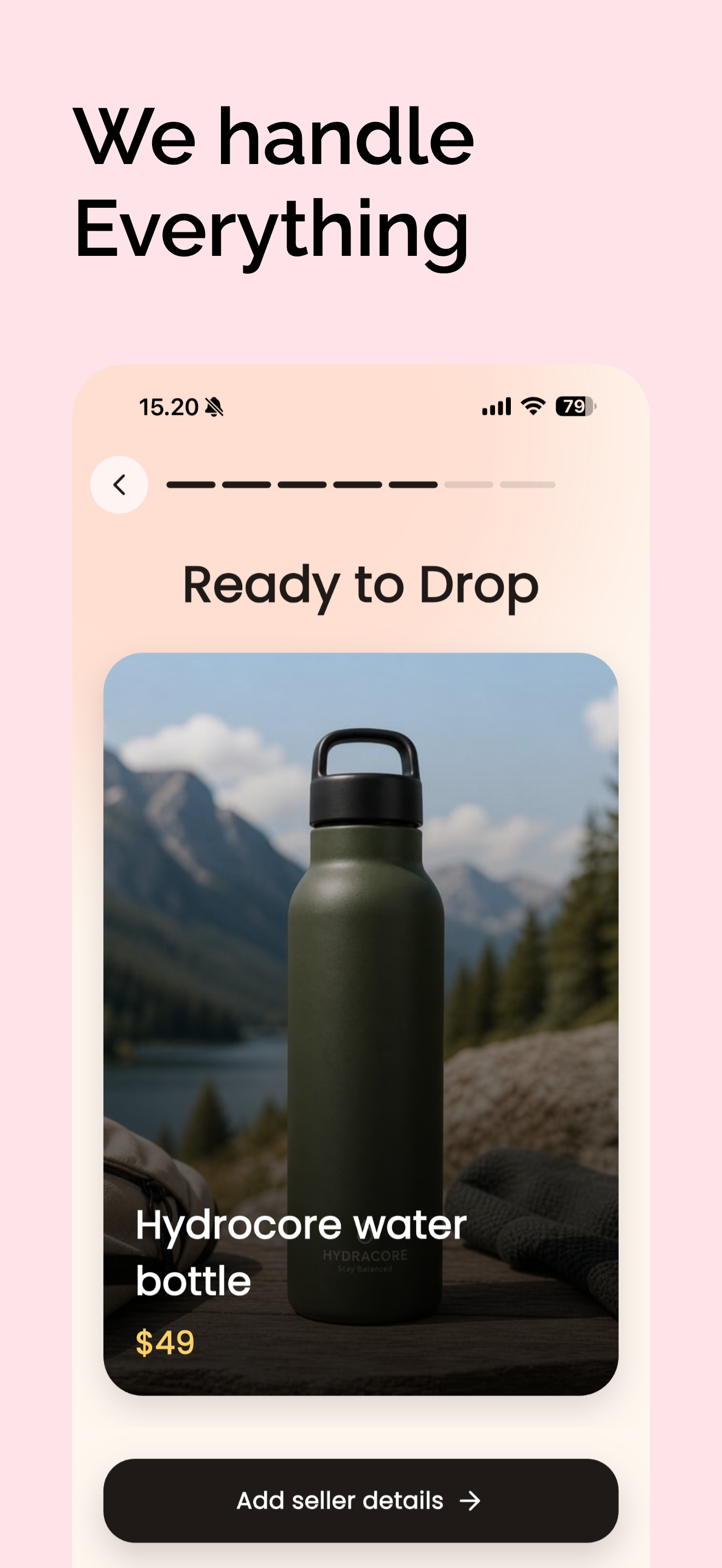 droppers: Sell from Socials