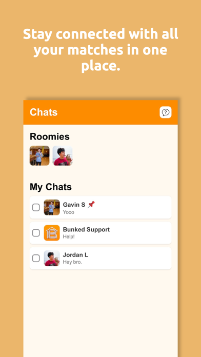 Bunked iPhone screenshot 2 - Lifestyle app