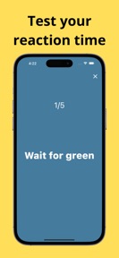 Reaction Time Training - RTap screenshot