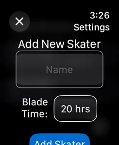 BladeTimeTracker screenshot #2 for Apple Watch