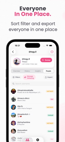 LoyaltyLens Follower Tracker Screenshot 4 of 5