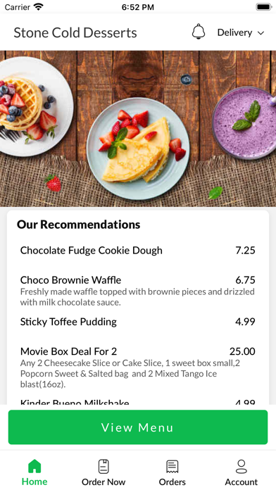 Stone Cold Desserts. Screenshot