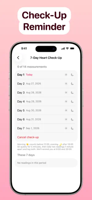 BP Monitor: Blood Pressure Log screenshot 4