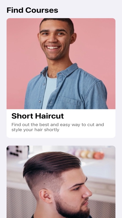 Men's Hairstyles &Haircuts App