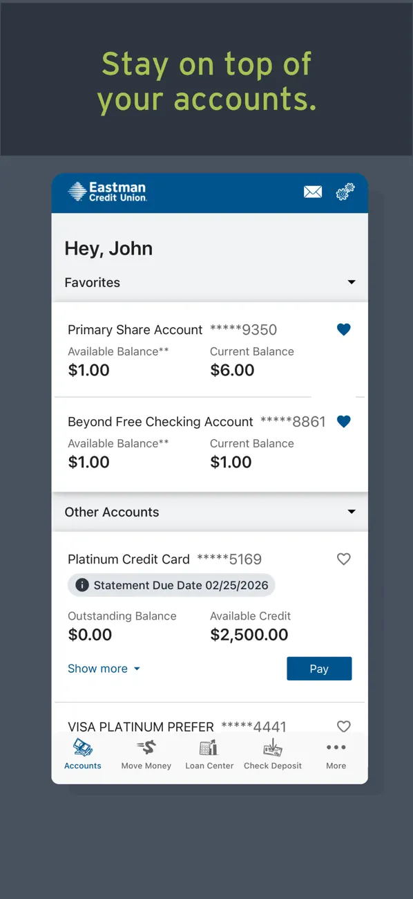 Screenshot #3 pour Eastman Credit Union