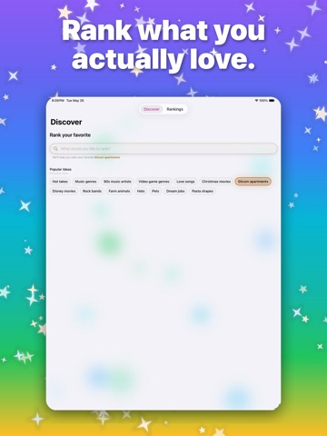 PopularRank iPad screenshot