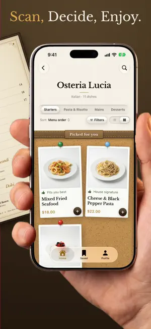 Menuscript: AI Menu Scanner screenshot 2