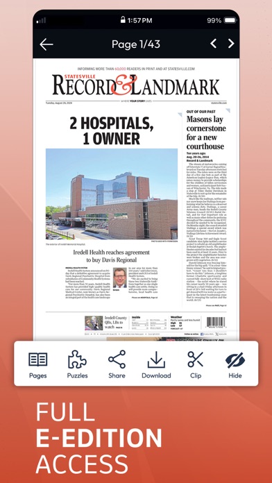 Statesville Record & Landmark Screenshot
