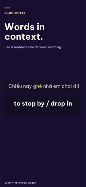 Learn Vietnamese: Saigon screenshot 2