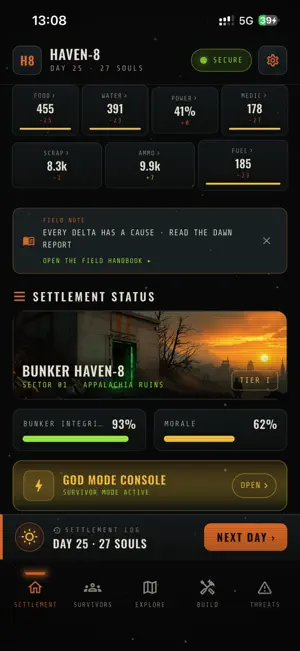 Downfall Survival Sim screenshot 1