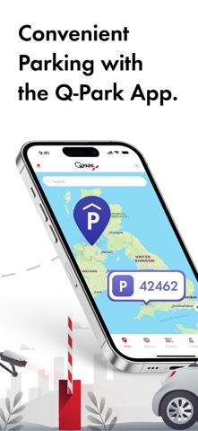 Q-Park App Store preview screenshot 1