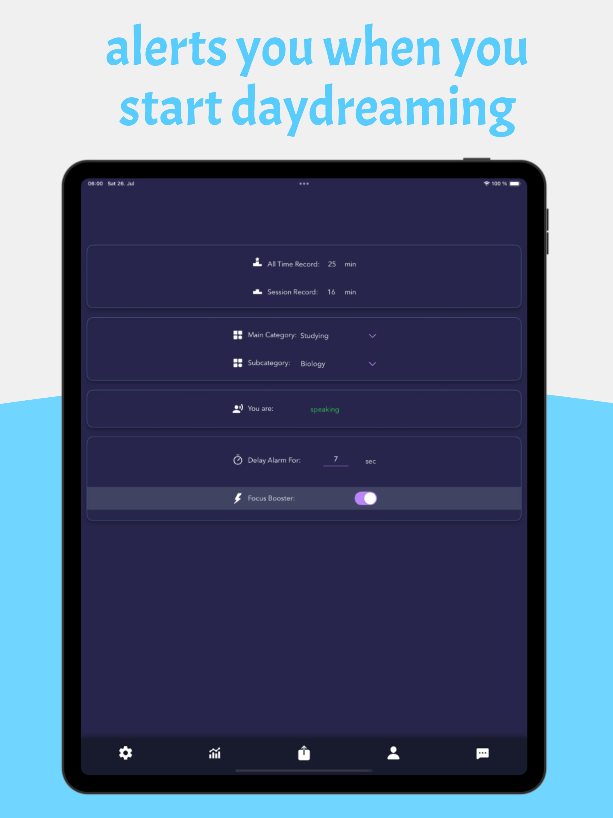 Focusability: Stop Daydreaming