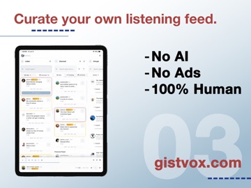 Gistvox ipad screenshot 3