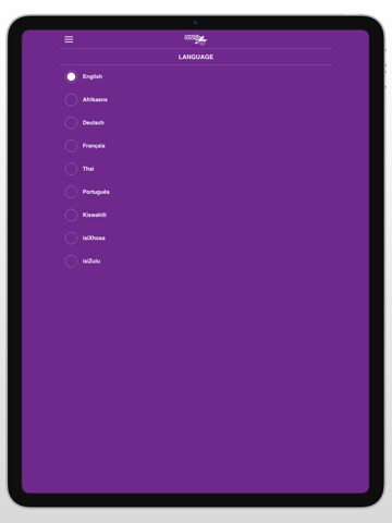 NWU FM iPad screenshot