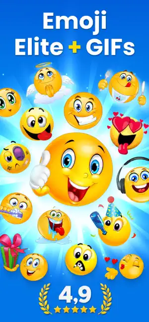 Emoji Elite + GIFs screenshot 1