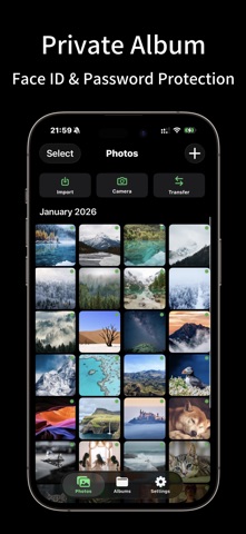 Private Album-Securely Camera Screenshot 1 of 6
