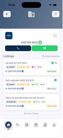 Digitop Bids Marketplace screenshot