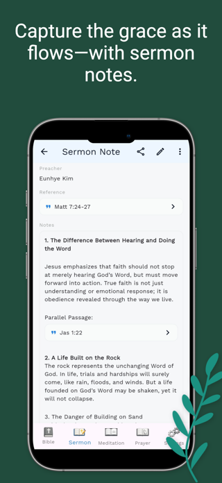 Bible Note - Sermon & Prayer Screenshot 6 of 7